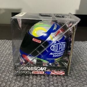 Vintage NASCAR by Simpson Jeff Gordon Diecast Helmet DuPont New RARE